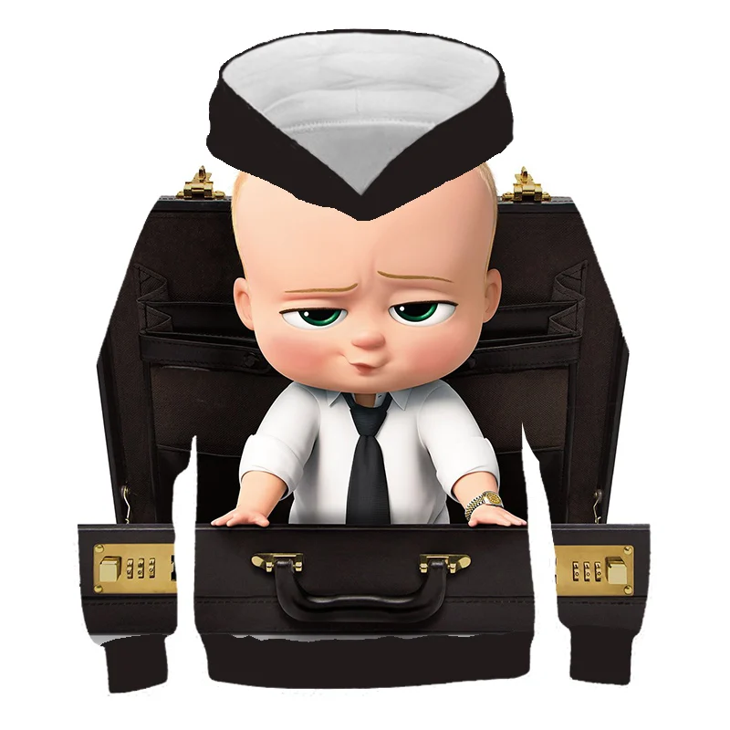 Детская одежда милые толстовки с 3D принтом для малышей подсластная рубашка