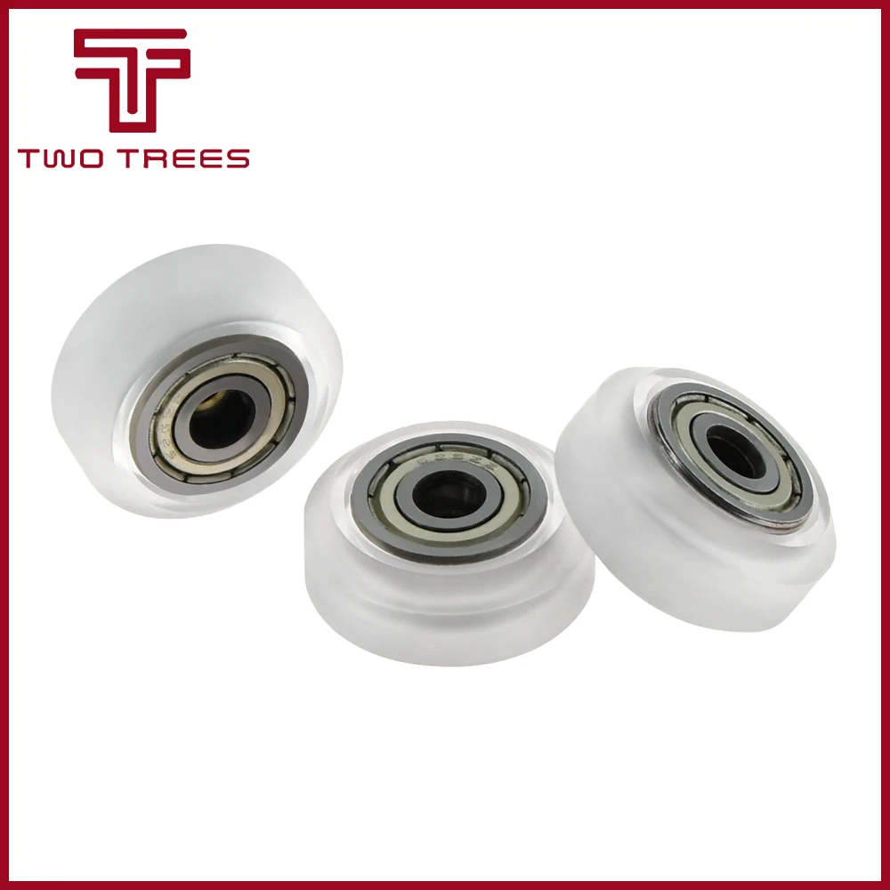 

CNC Openbuilds Plastic Wheel POM MR105ZZ 625ZZ V-slot Bearing Bore 5mm Passive Round Gear Perlin Wheel Pulley 3D Printer Parts