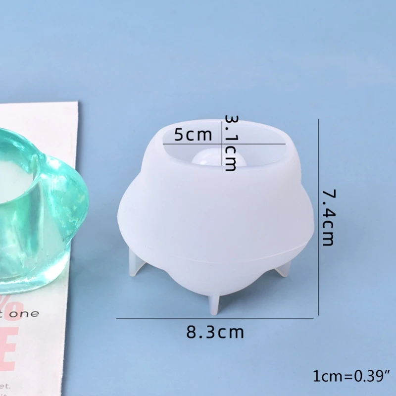 

DIY Pen Holder Casting Silicone Mould Crafts Decoration Jewelry Making Tool Crystal Epoxy Resin Mold