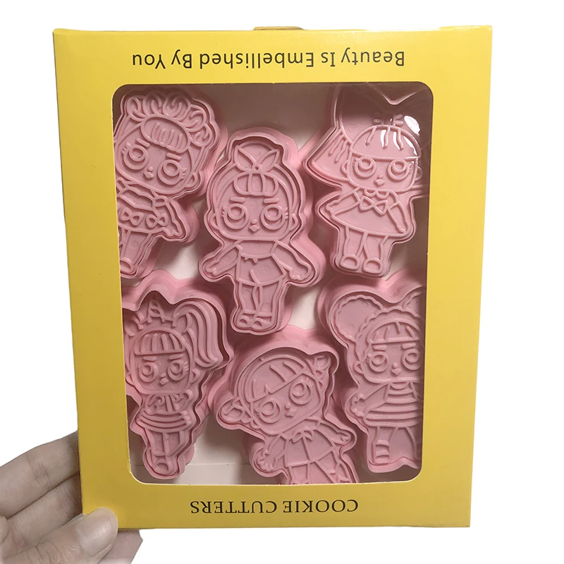 Оригинальный набор сделай сам LOL Surprise для тортов печенья выпечки 3D фигурки из