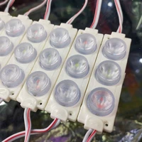 500pcs diffuse 1 5w led module injection lens super bright advertising light ip65 waterproof sign backlight