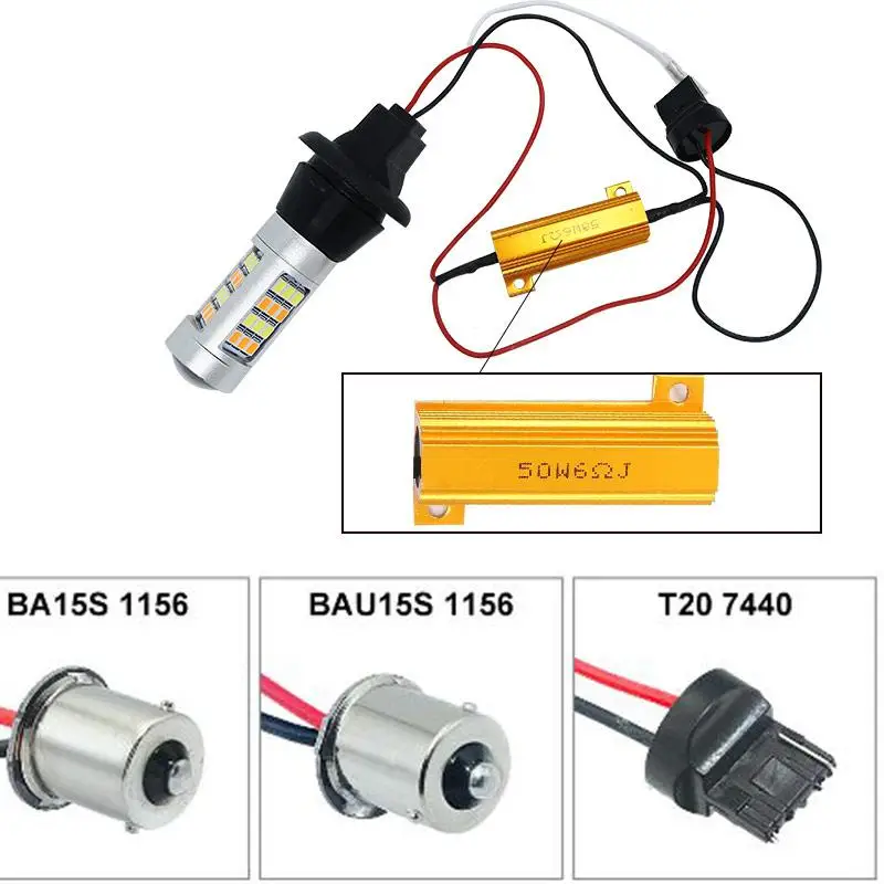 Для освещения автомобиля 2 шт. 1156 высокое Мощность двойной Цвет горки