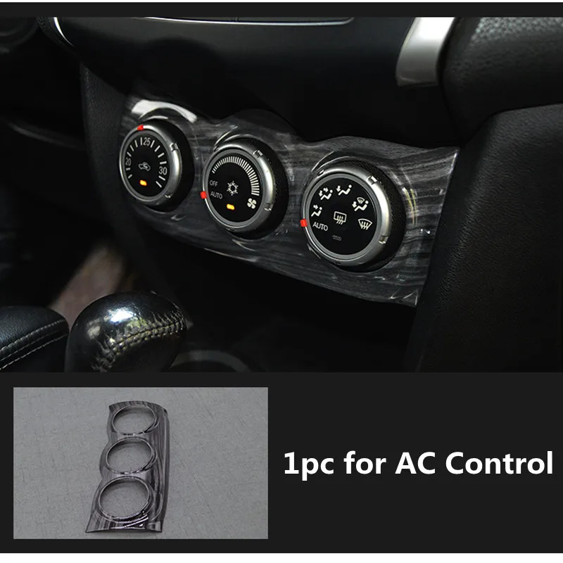 

Wood Grain Car Interior Styling Drink Holder Gear Handbrake Panel Sticker Cover Moulding Trim for Mitsubishi ASX 2013 - 2018