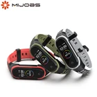 Спортивный ремешок для Xiaomi mi band 5 4 3 Прямая поставка оптом для Xiaomi смарт-браслет дышащий для mi band 5 2020 Замена