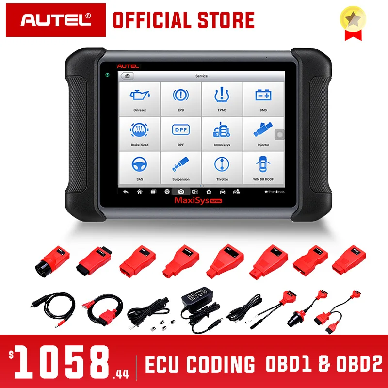 Autel MaxiSys MS906 автомобильный диагностический Системы мощный, чем MaxiDAS DS708& DS808 бесплатное обновление онлайн