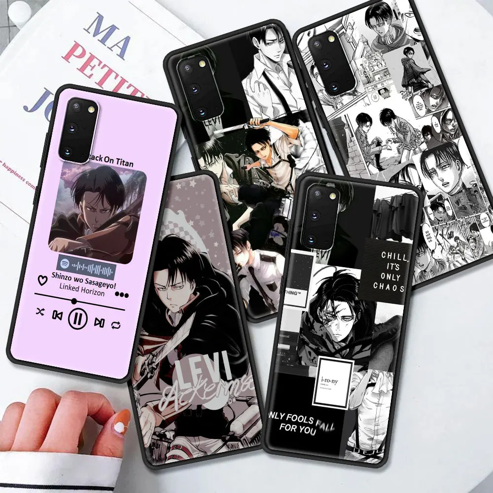 

Anime Attack On Titan Silicone Case For Samsung Galaxy S20 FE 5G S21 Ultra S10e S10 Lite S8 S9 Plus Soft TPU Cover Coque Fundas