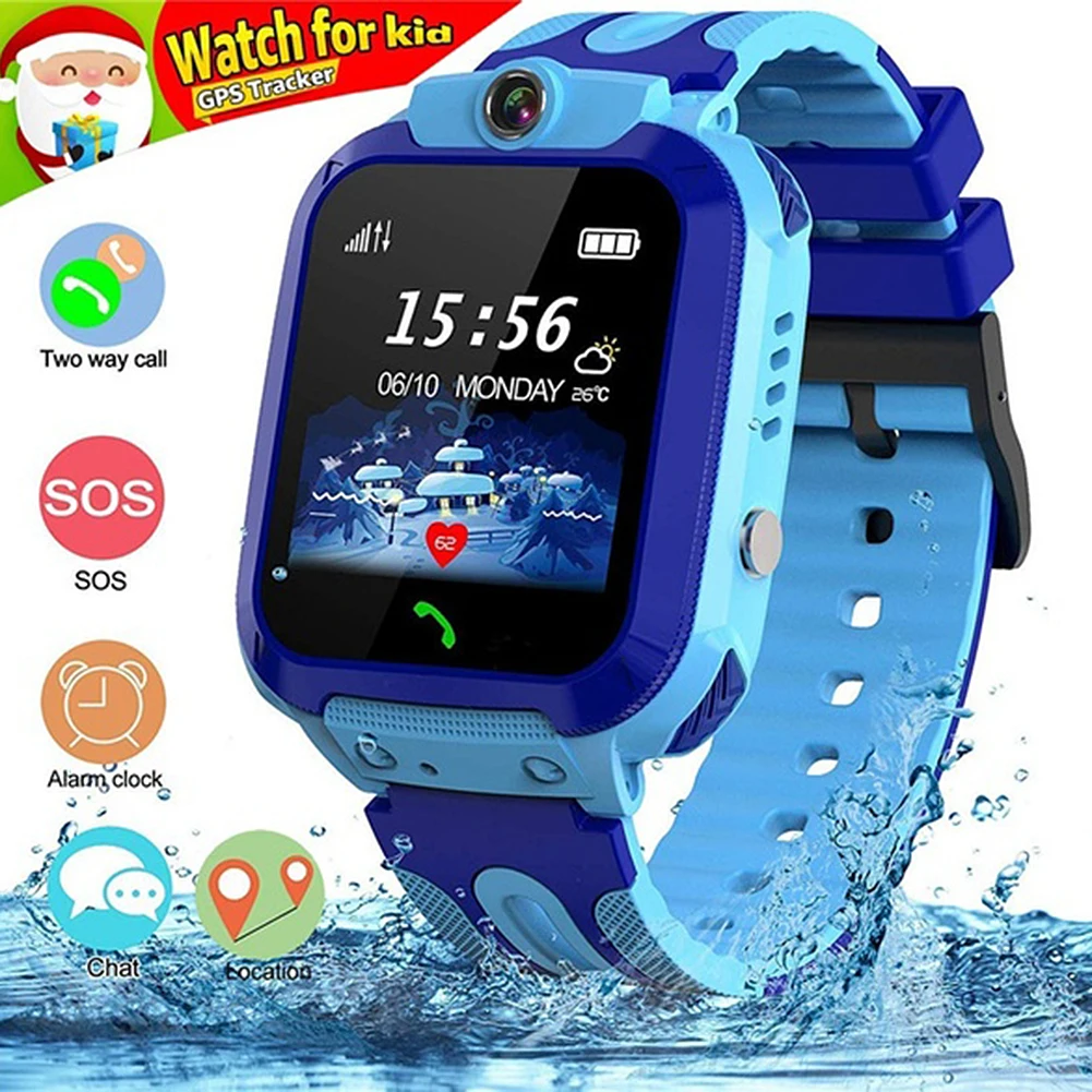 Children Anti-lost IP67 Voice Chat Smart Watch Waterproof Positioning Bracelet GPS Tracker Birthday Gift for Kids | Электроника