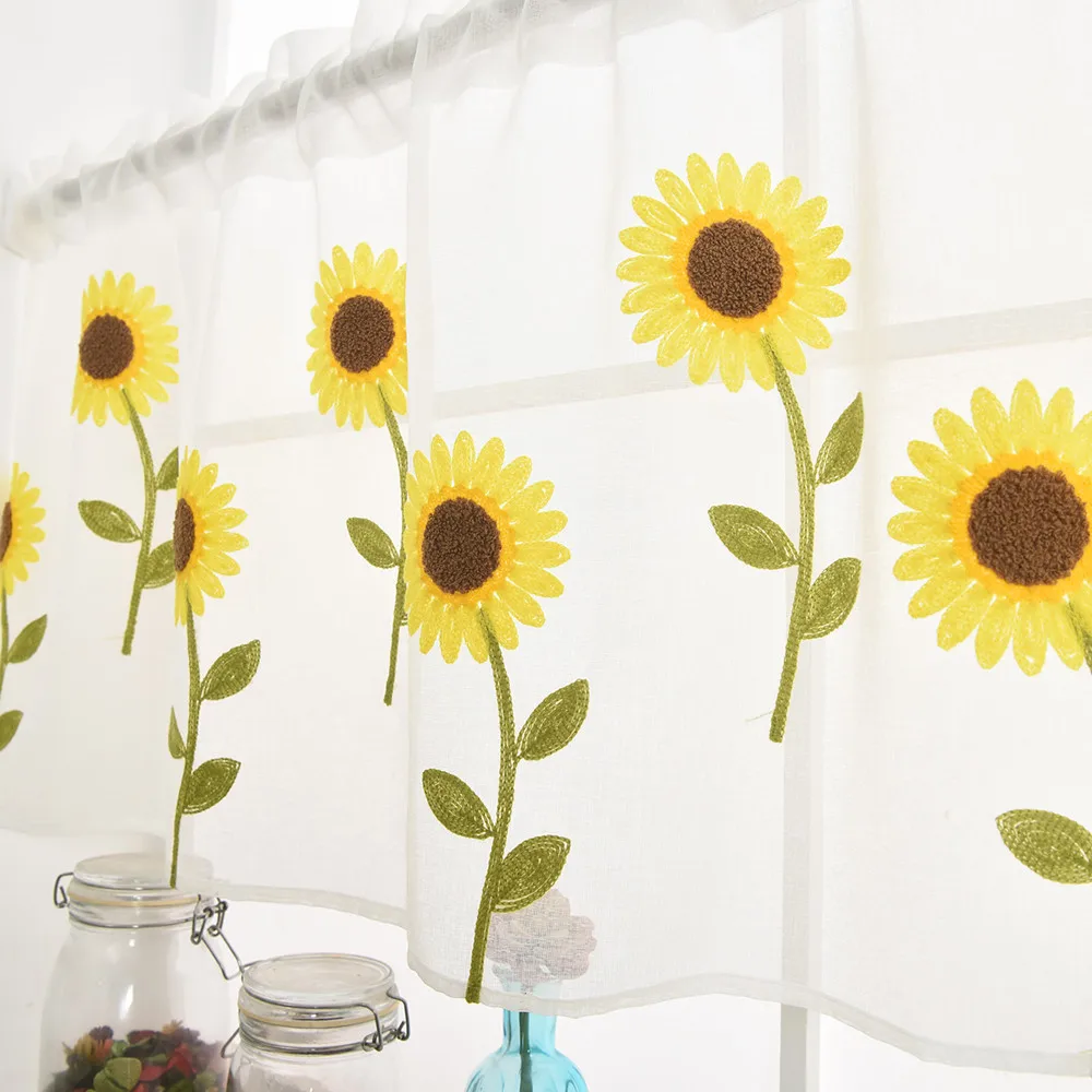 Занавески из пряжи тюлевые шторы для окон гостиной кухни современные оконные