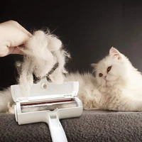 mini pet hair remover cat dog hair cleaning brush roller automatic cleaning lint for furniture carpet cloth pet hair remover