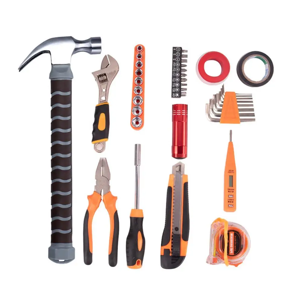 

12Pcs Thor Hammer Tool Set Hammer Tool Box Hardware Tools Home Kit Multi-Function Tool Kit With Storage Box For Home Apartment