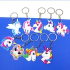 Брелок в виде единорога из мягкого ПВХ, 6 шт., 11 шт.