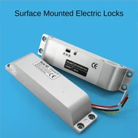 surface mounted electric mortise lock door side mounted electric control lock signal delay feedback induction electronic lock