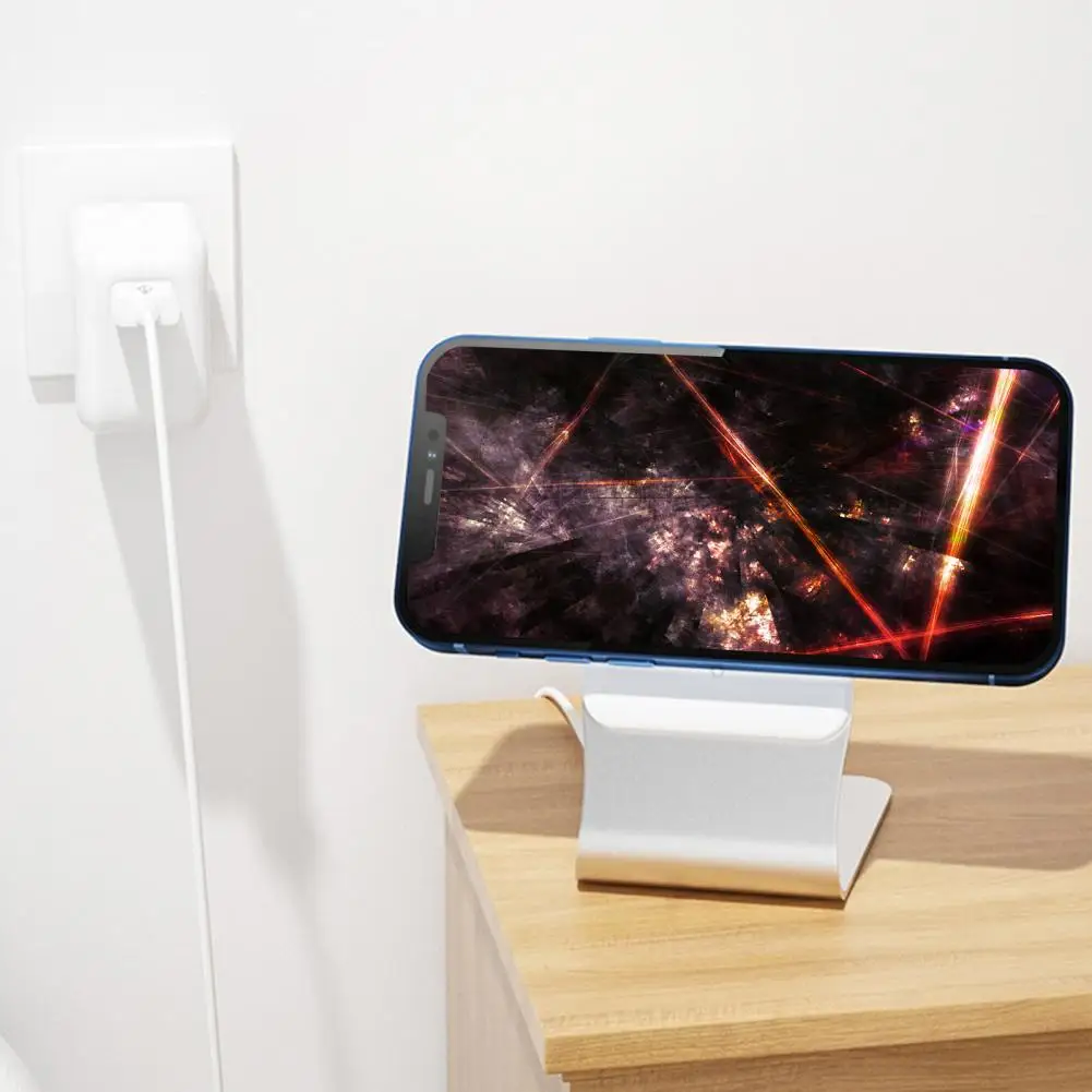 

Phone Charger Device Compatibility Viewing Comfort Convenient Phone Holder for Mobile