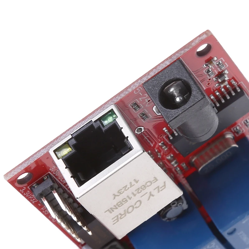 2020 1 шт. LAN Ethernet 2-сторонняя релейная плата коммутатор задержки TCP/UDP модуль