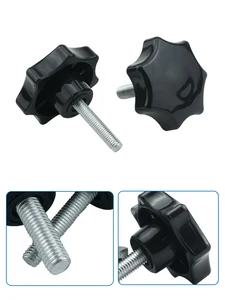 Luchang M8 M10 60 # резьба звездообразная Зажимная гайка ручка для промышленного оборудования бакелитовая пластиковая головка ручка винт