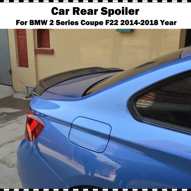 Для BMW 2 серии coupe 220i 225i M235i M240i EXOT Стиль углеродного волокна задний спойлер