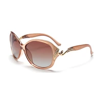 hot polarized sunglasses women sunglasses uv400 protection fashion sunglasses with rhinestone sun glasses female glass