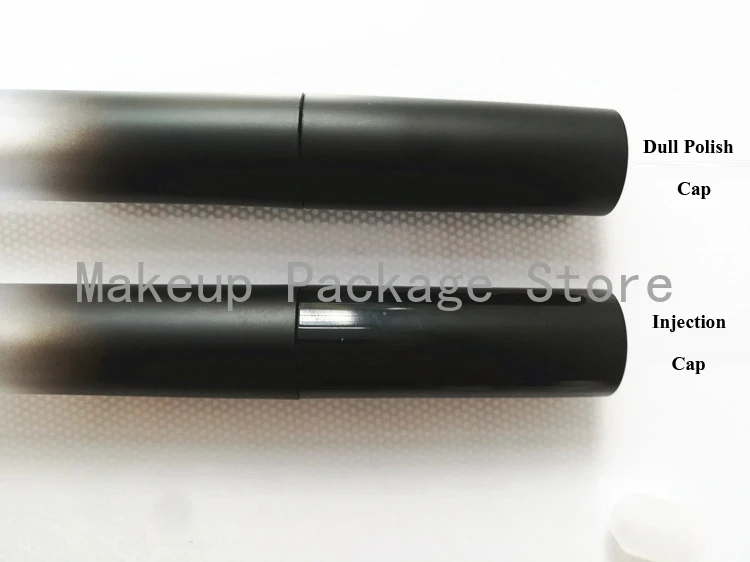 

50pcs/lot 3.5ml Injection Lip Gloss Tube 4ml Dull Polish Eyeliner Container Silver Plating Eyelash Tube Empty Mascara Storage
