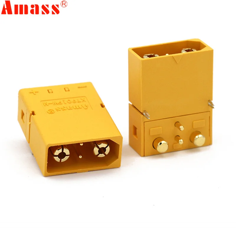 5 / 20Pair  Amass XT90IPW (2+2) Plug Connectors 4.5mm Gold Bullet Connector Plug Male Female For RC Lipo Battery