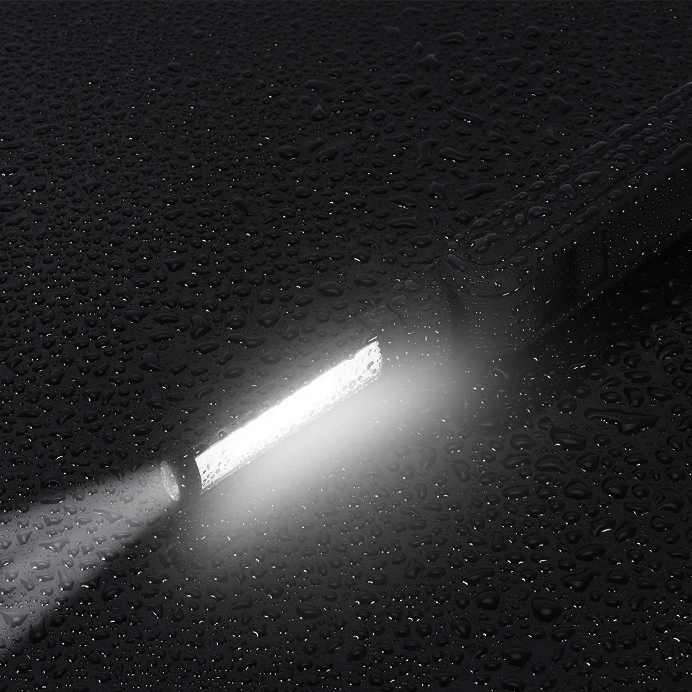 

Led portable spotlight 3000LM usb rechargeable foldable work light waterproof built-in battery 2 color 4 modes magnetic hook