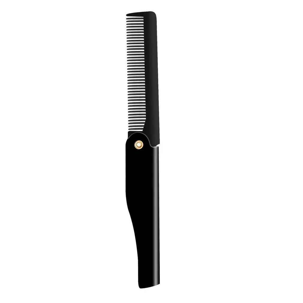 

Men Professional Handmade Folding Clip Foldable Hair Comb Brush Portable Travel Hair Moustache Beard Comb Hairdressing Tools