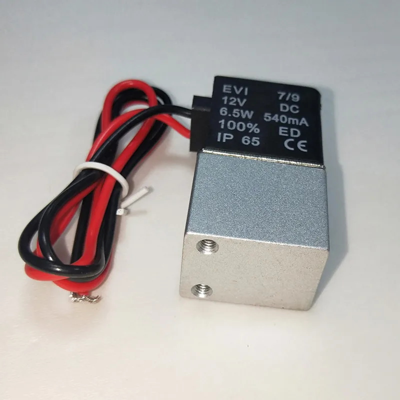 DC 12V электромагнитный клапан 1/4 &quot1/8" 2 Way нормально закрытый прямого действия