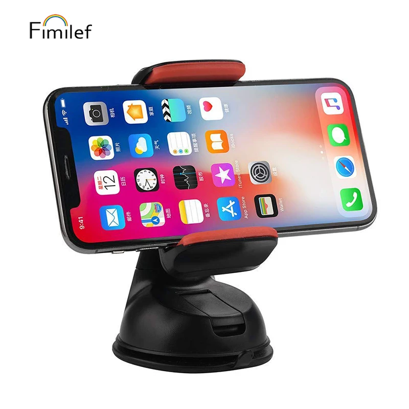 

Fimilef Cell Phone Holder For Samsung iPhone7 8 x Huawei Phone Cell Mobile support Auto Mobile Phone Stand Car Holder Smartphone