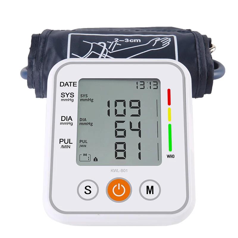 

Automatic Digital Upper Arm Blood Pressure Monitor Bp Tonometer Sphygmomanometer Arterial Pressure Tensiometer tansiyon aleti