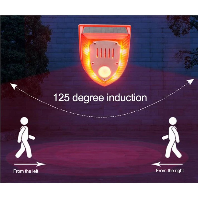 Отпугиватель животных на солнечных батареях ночной опциональный