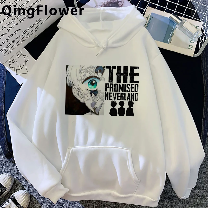

the Promised Neverland hoodies men Oversized anime y2k aesthetic streetwear men hoddies harajuku