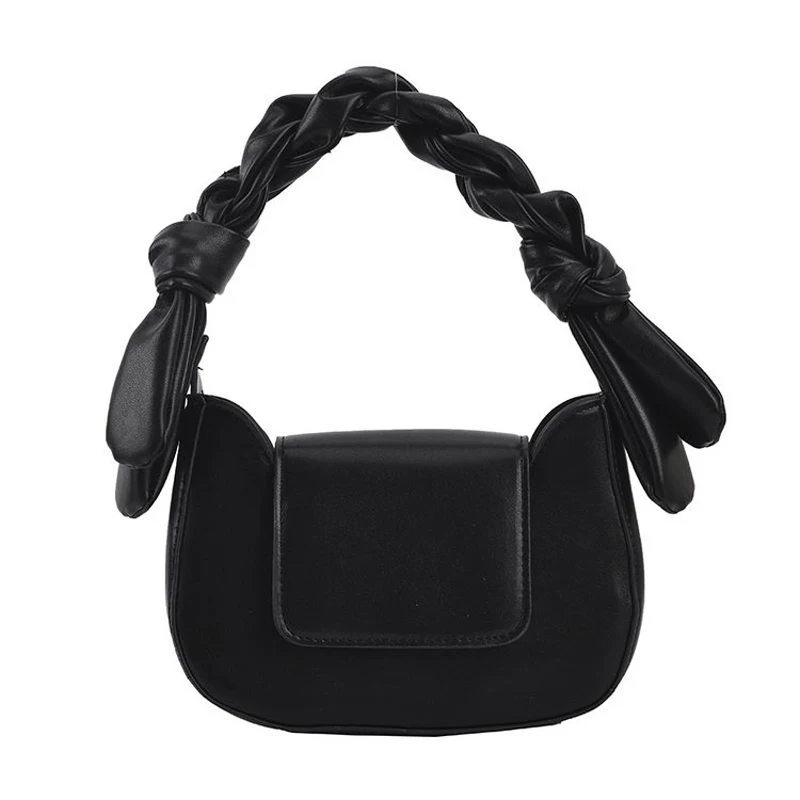 

PU Leather Crossbody Bag for Women 2021 Summer Fashion Short Handles Luxury Trendy Women Bags Designer Purses Handbag