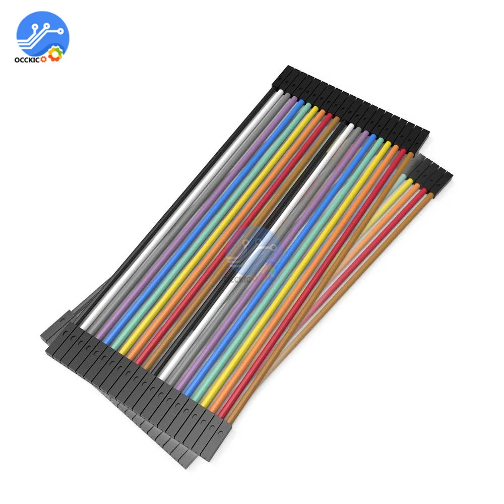 Цветной коннектор Dupont 40 шт. Кабель 2 54 мм 1 P для Arduino|arduino arduino|arduino colorarduino dupont |