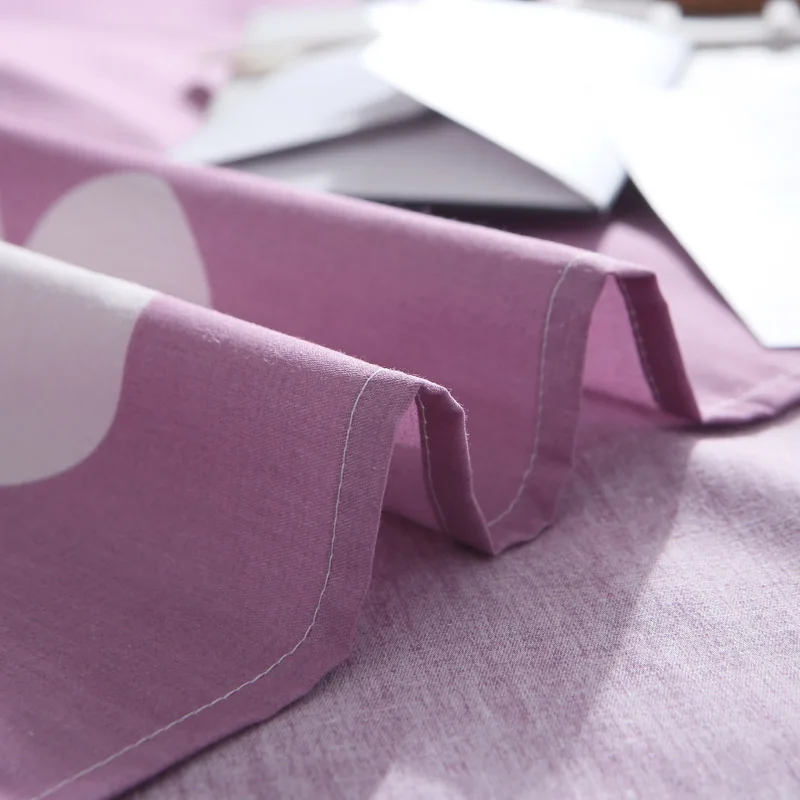 

4Pcs King Queen Twin size 100% Cotton Girls Kids Bedding Set Flowers Leaves print Duvet Cover Bed sheet set bedlinen Pillowcases