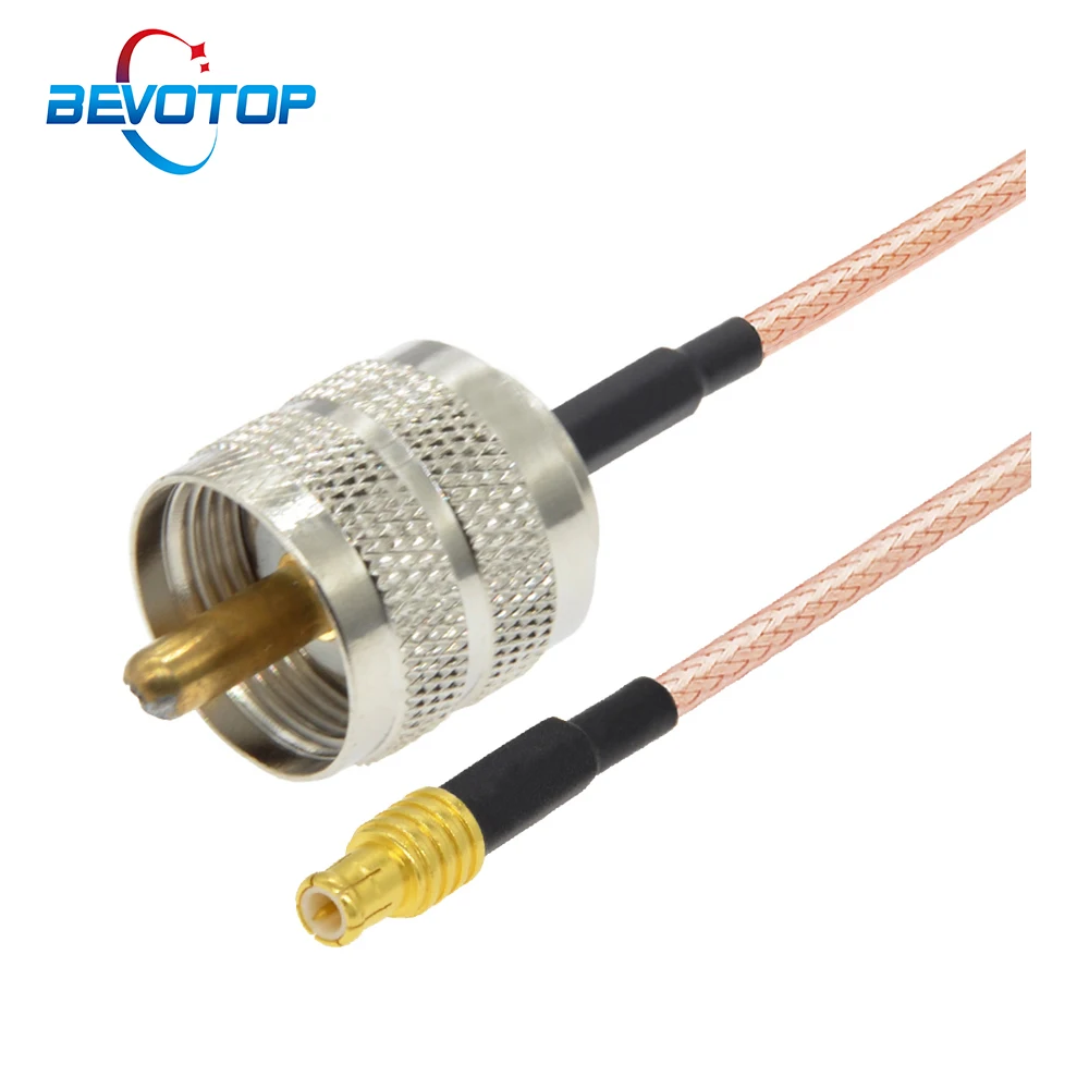 Коаксиальный Удлинительный кабель 15 см 6 дюймов UHF PL259 штекер MCX Pigtail RG316 для CB