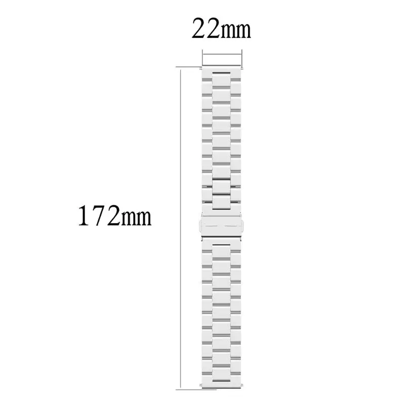 metal sports watchband business adjustable bracelet strap wearable devices smart watch accessories for huawei honor magic watch free global shipping