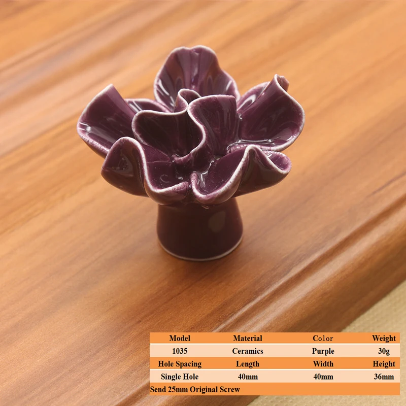 

Керамическая ручка для шкафа Celosia