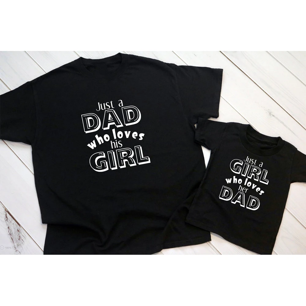 Camisa A juego para pap&aacute; e hija, camisa para el D&iacute;a del Padre, ropa para ni&ntilde;a y pap&aacute;-0