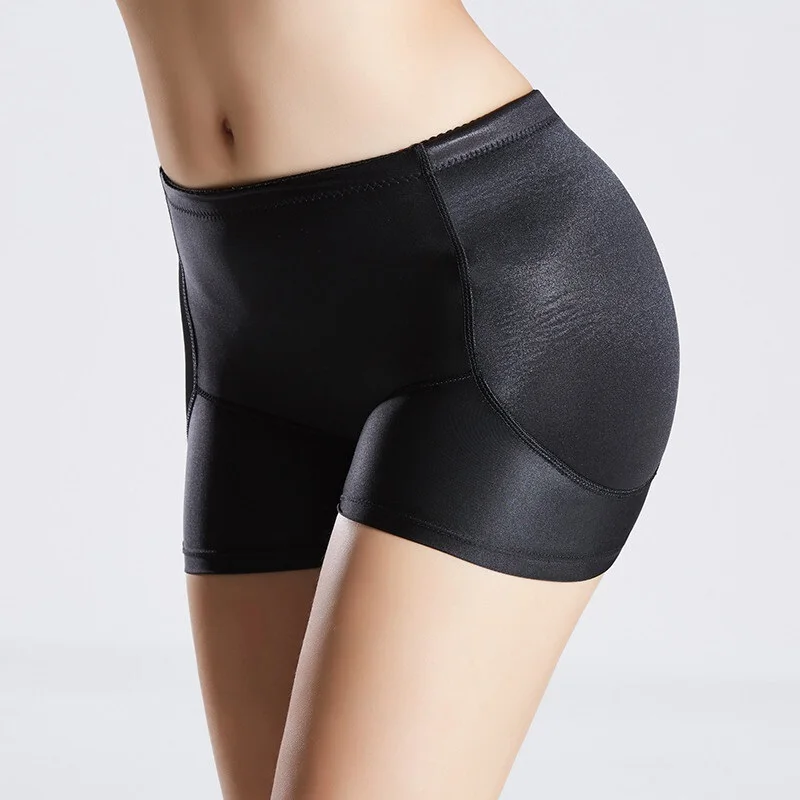 

An Qian cross-border hip pants underwear female thick abortion cross-impatient fake ass panties sponge pad 1117