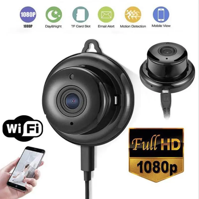 Мини Wi-Fi IP камера HD 1080P умный дом безопасности ночного видения или WFA WPA/WPA2