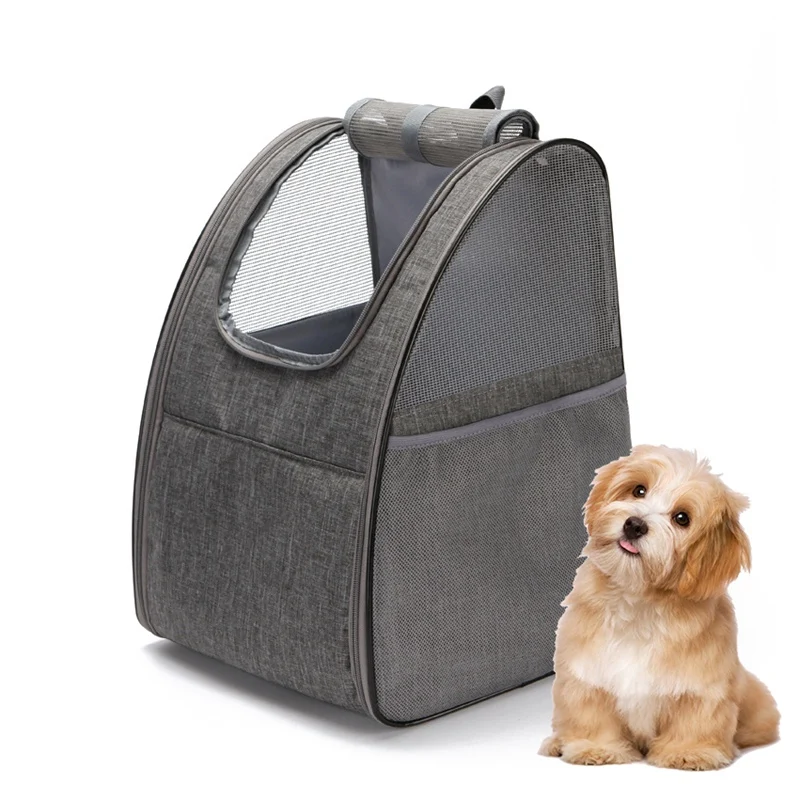 Хит продаж сумка для собак сетчатая переноска щенка кота Большой Вместительный