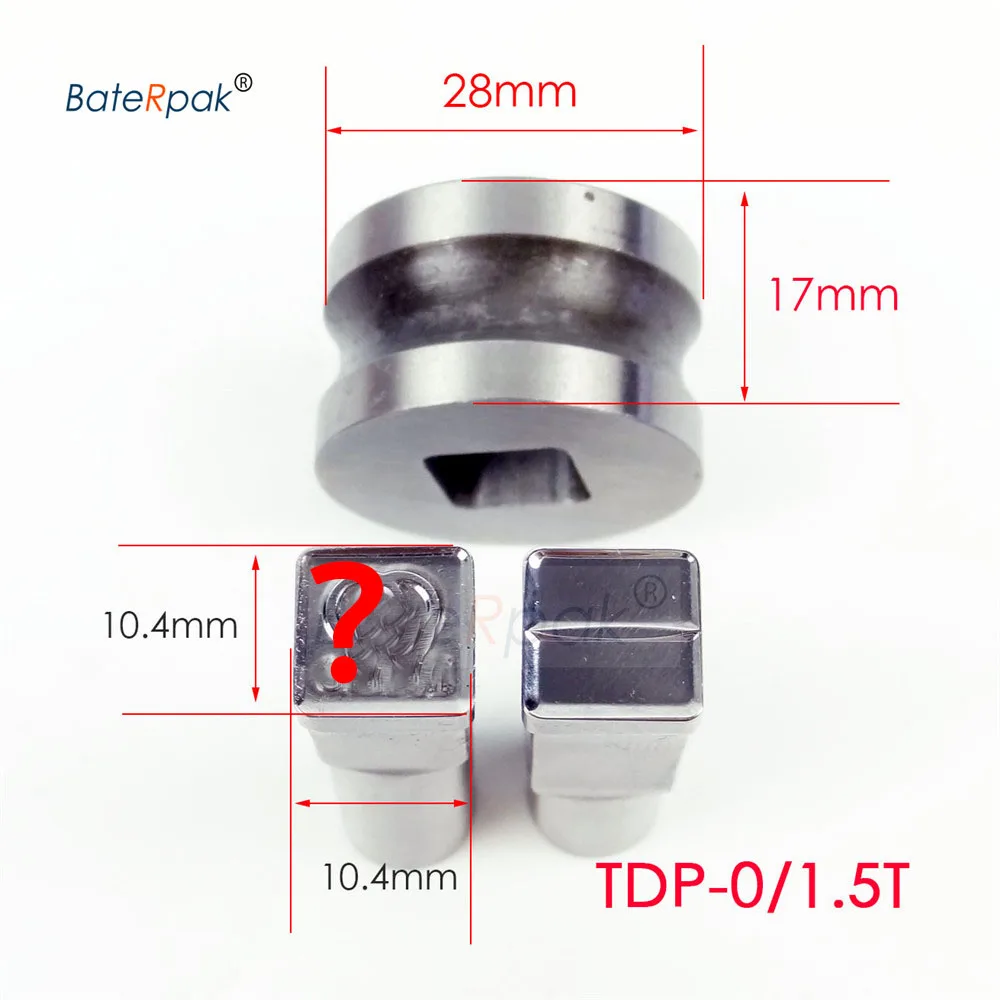 C break line таблетка молока штампа 3D пресс-формы конфеты штамповки Пользовательский логотип кальция таблетка штамповка 10,4*10,4 мм
