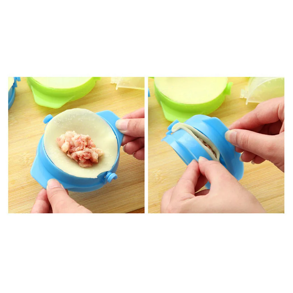 Portable Dumpling Maker Device New Kitchen Tools Dumpling Jiaozi Maker Device Easy Diy Dumpling Mold Kitchen Appliances