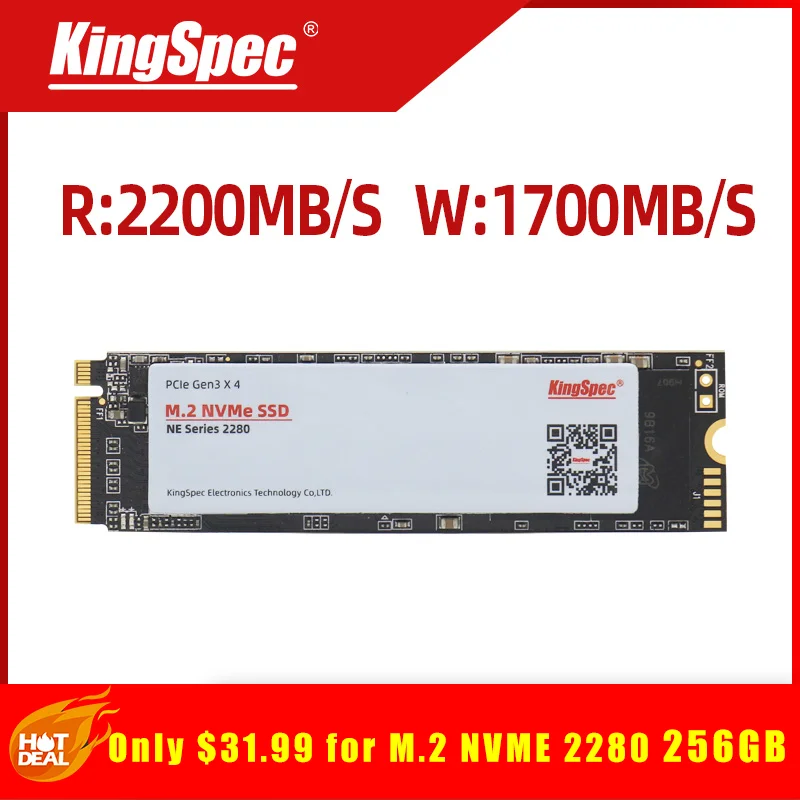 Горячая распродажа KingSpec M.2 ssd M2 240 гб PCIe NVME 120 гб 500 1 ТБ твердотельный накопитель 2280/2242 внутренний жесткий диск hdd для ноутбука, настольного компьютера