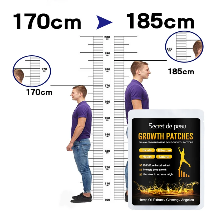 Эффективные Пластыри для увеличения роста ног и костей взрослых подростков |