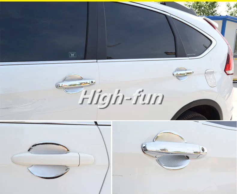 Новая хромированная дверная ручка + крышки чаши для Honda CR-V CRV 2012 2013 2014 2015 2016