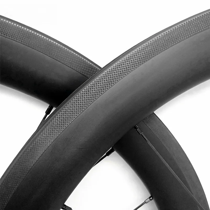 Углеродные колеса 700c клинчеры или трубчатые велосипеда 60x23 мм дорожные Powerway R13 100x9