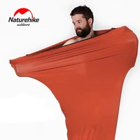naturehike sleeping bag liner ultralight high elasticity sleeping bag lock temperature hotel travel camping sleeping bag liner
