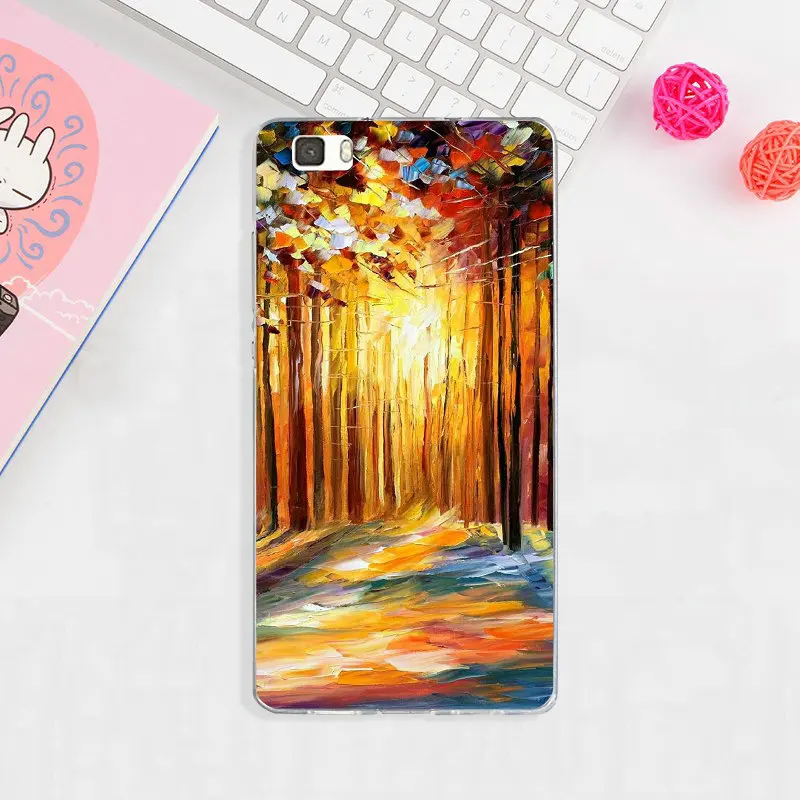Claude Monet Impression Rising Sun Soft Phone Case for Huawei Honor 6 6A 6C 6X 7 7A 7C 7X 8 8A 8C 8S 8X 9 10 20 Lite Pro | Мобильные