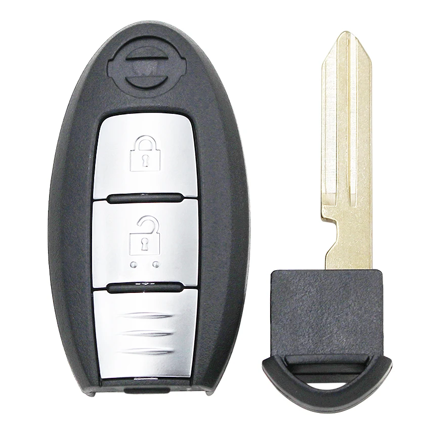 2-кнопочный умный пульт дистанционного управления для автомобиля 433 92 МГц Nissan Qashqai