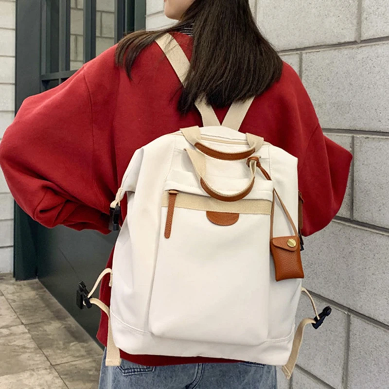 

Fashion Women's Backpack Students School Backpacks Female Travel Bag School Bags For Teenager Girls Rucksack Scoolbag